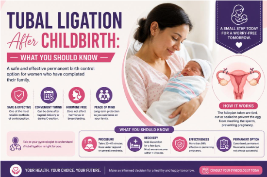 Tubal Ligation After Childbirth: What You Should Know Tubal Ligation After Childbirth: What You Should Know